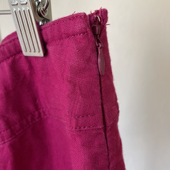 Athleta Aline daydream 100% linen drawstring mini skirt - Picture 4 of 10